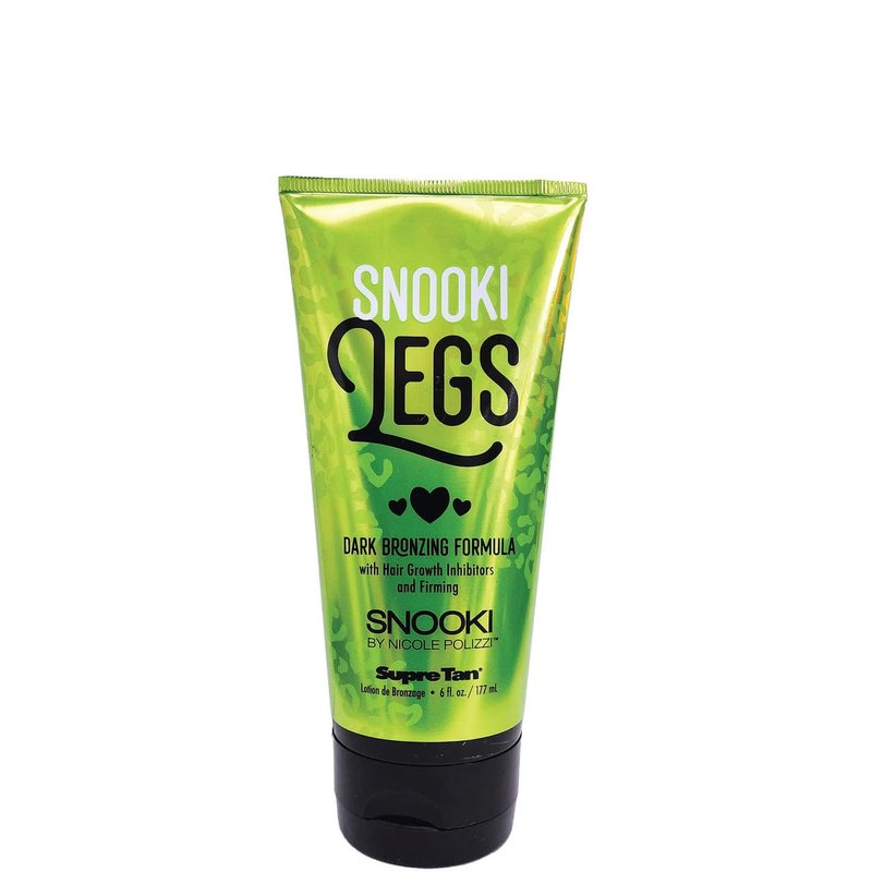 Supre Snooki Ultra Dark Leg Bronzer W/ Hair Growth Inhibitors 6 OZ by Supre