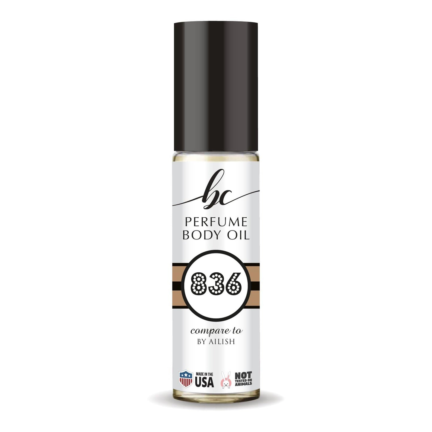 CA Perfume Impression of By Ailish for Women Fragrance Oil Amber Vanilla Scent Long Lasting Perfumes for Women Travel Size TSA Ready Mini Parfum Body Oil Roll-on 0.33 Fl Oz 10ml