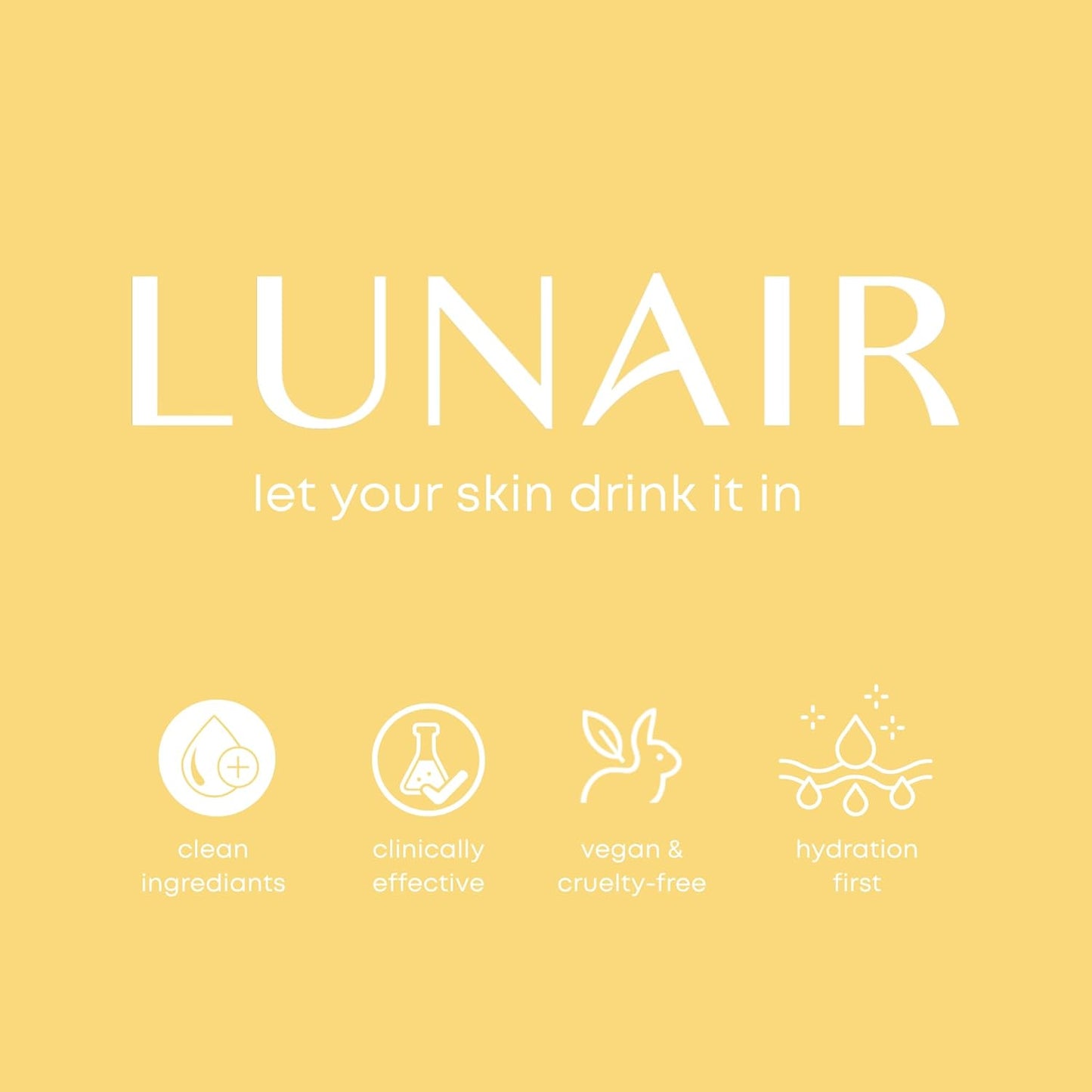 Lunair Snail Hydrogel Face Mask - Soothing Korean Skincare Sheet Mask for Deep Hydration | 5 Sheets