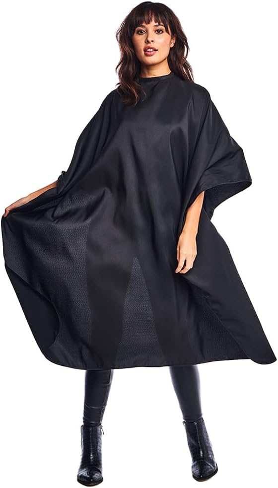 Classique Cutting & Styling Cape - Lightweight, Water-Resistant Nylon | Machine Washable