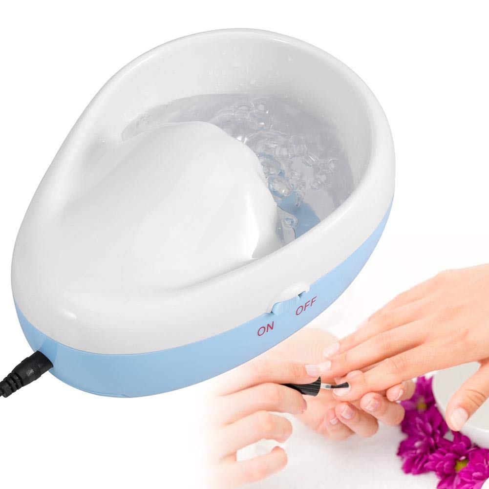Electric Nail Soaking Bowl - Manicure Spa Soak & Polish Remover Tool | Home & Salon Use