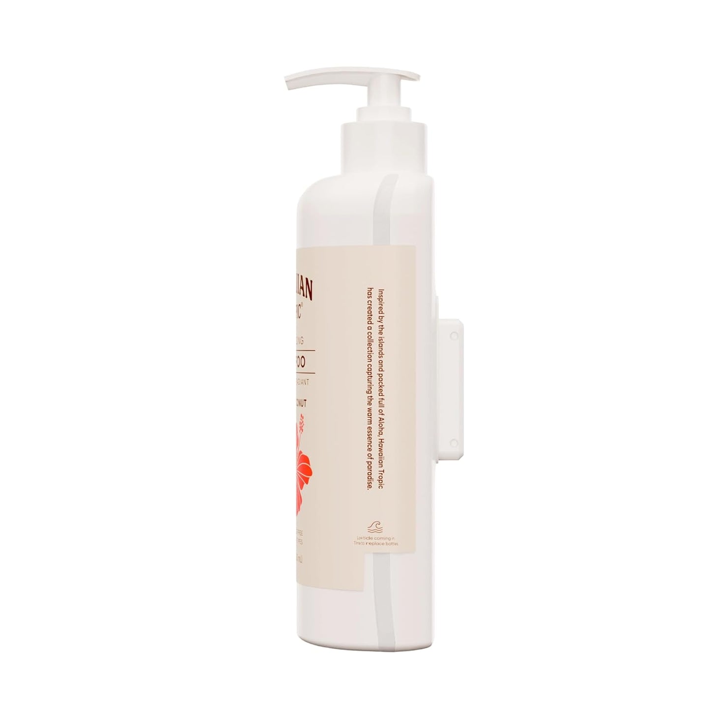 Hawaiian Tropic Silky Coconut Shampoo - SLS Free Bulk Hotel Amenities | 5 x 380ml Bottles for Airbnb & Vacation Rentals
