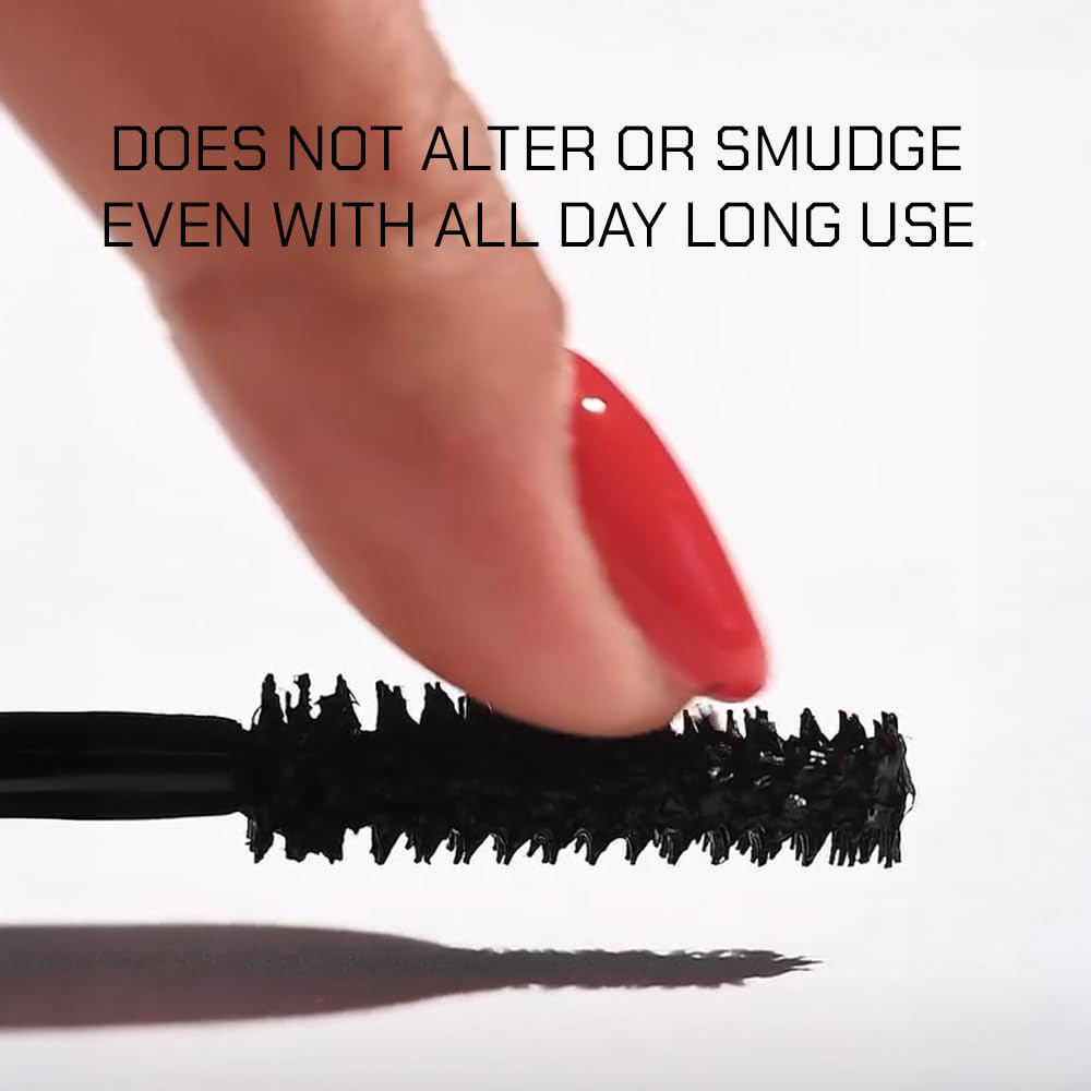 RADIANT PROFESSIONAL Lengthening Volumizing Mascara – Smudge Proof Mascara for Volume and Length – Long-Lasting, Dramatic False Lash Effect – 0.27 Fl oz (03 DAMSON)