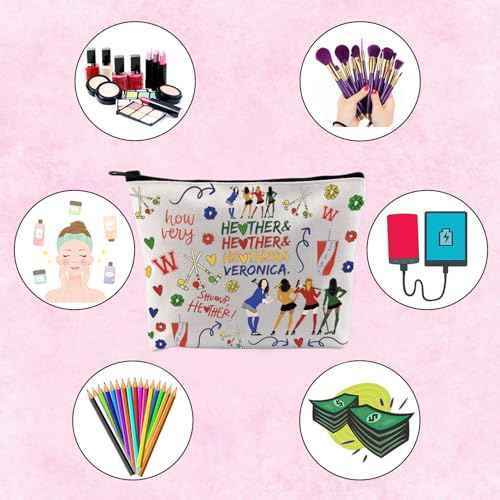 TSOTMO Sisters Musical Survival Bag Musical Queens Inspired Gift With Zipper Muscial Lover Toiletry Bag (Musical how very)