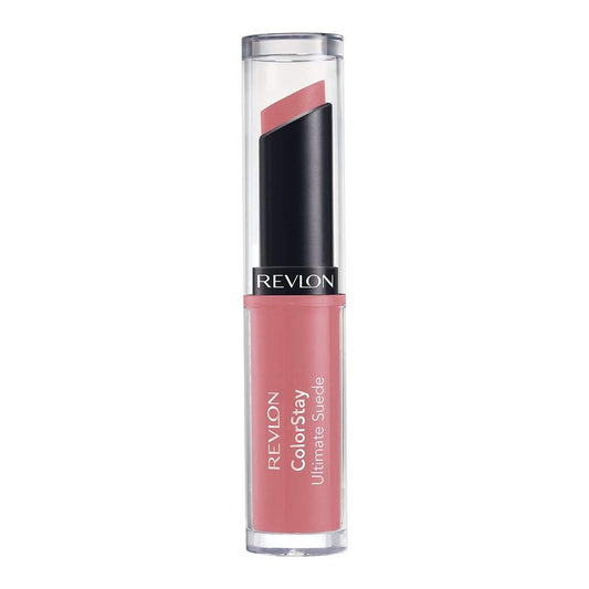 Revlon ColorStay Ultimate Suede Lipstick - High Impact Moisturizing Formula | 025 Socialite, 0.09 Oz