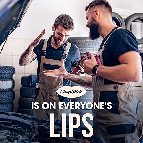 ChapStick Classic Cherry Lip Balm Tube, Flavored Lip Balm for Lip Care on Chafed, Chapped or Cracked Lips - 0.15 Oz (Pack of 12)