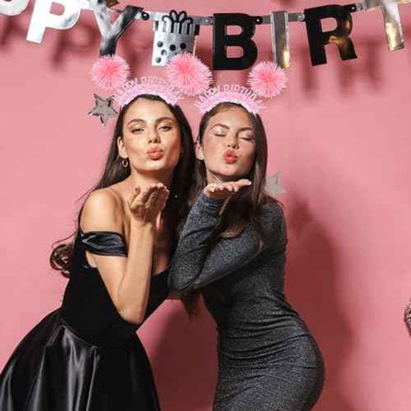 CAVETEE Birthday Crown, Happy Birthday Headband for Women Happy Birthday Decorations for Women Birthday Gifts