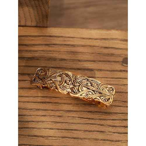 HAQUIL Viking Vintage Rectangular Hairclip, Retro Hair Clip, Celtic Knot Protection, Hair Barrettes, Accessories Jewelry Charm Gift for Women