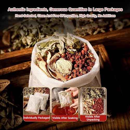 30 Pcs Body Detox Foot Soak To Remove Toxins,Lymphatic Drainage Ginger Herbal Foot Detoxing Soak for Relieve Fatigue Dispel Cold and Remove Dampness äõõ®øÜÊÅðëé±øÐ