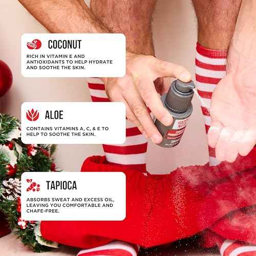Happy Nuts Comfort Powder Spray: Anti-Chafing & Mens Deodorant, Aluminum-Free, Sweat and Odor Control for Jock Itch, Groin and Men's Private Parts (1 Pack, Fragrance-Free)