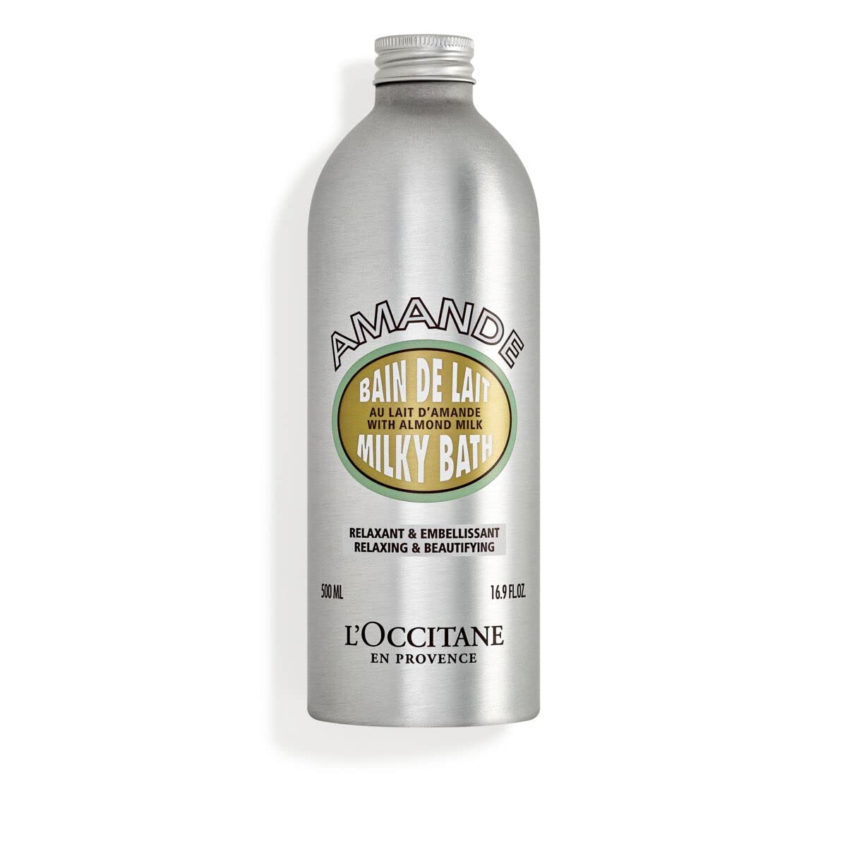 L'OCCITANE Foaming Bath: Relaxing Lavender, Comforting Shea, Beautifying Almond Milk, Citrusy Verbena, Cleansing Bubble Bath, 16.9 Fl. Oz