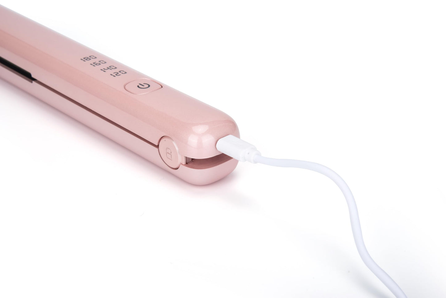 Cordless Hair Straightener & Curling Iron – Rechargeable with 45-Min Runtime for Salon-Perfect Results at Home (Black)