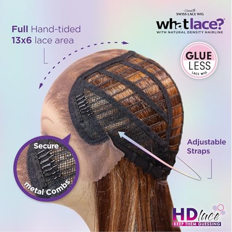 Sensationnel What Lace 13X6 Wigs - Solana Lacefrontal Hand Tied Glueless Synthetic With Natural Density Preplucked Hairline (1 JETBLACK)