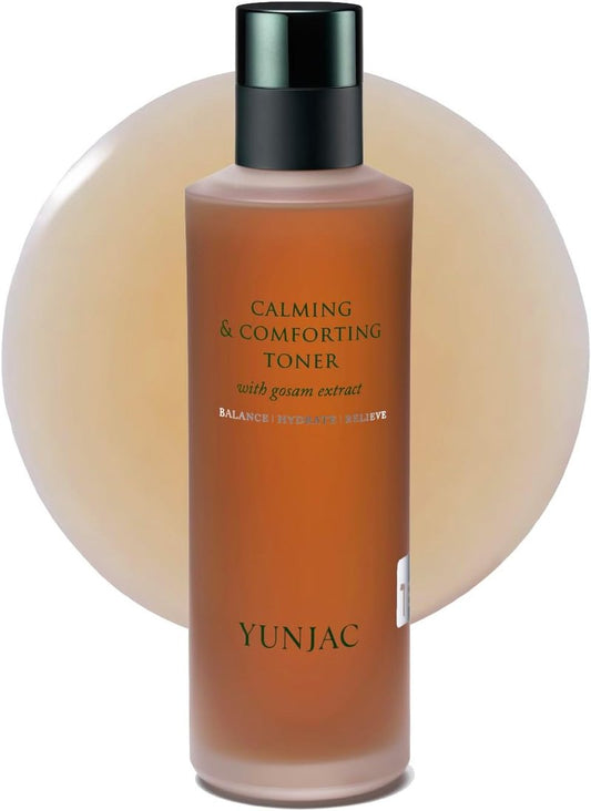 YUNJAC Calming Toner for Sensitive Skin - Low Irritation & Instant Cooling | 5.07 fl oz