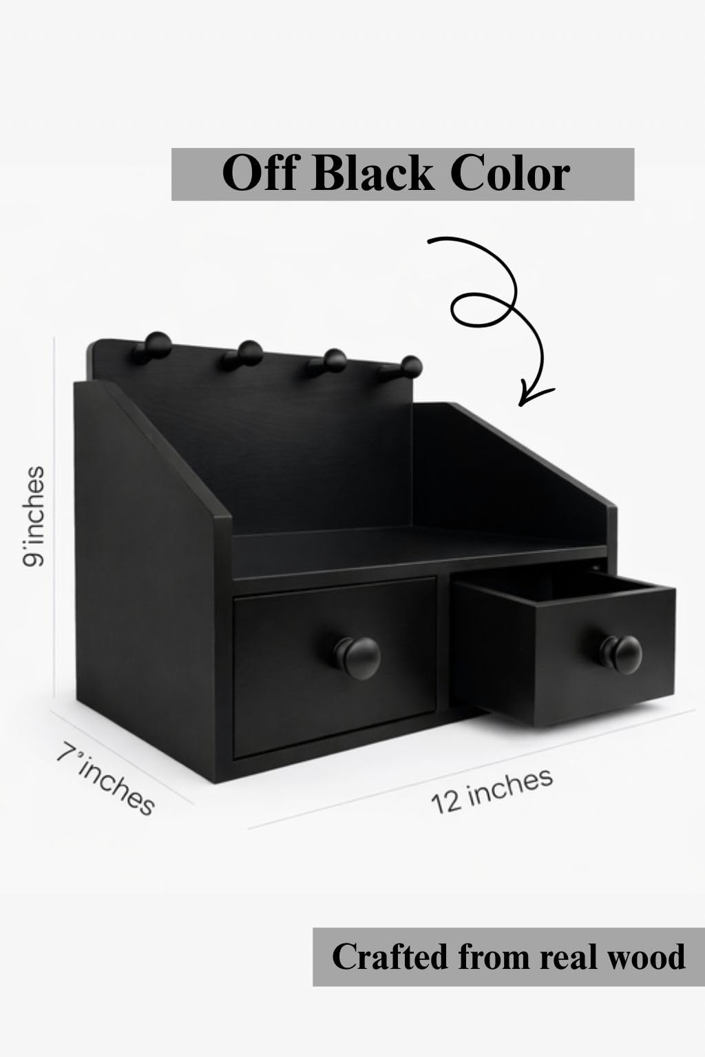 NOBLEHAUS Mens Organizer,Cologne Organizer for Men with Drawer,Perfume Organizer,Cologne Stand,Perfume Stand,Bathroom Countertop Storage,Shelf for Dresser,Mens Bedroom Gift