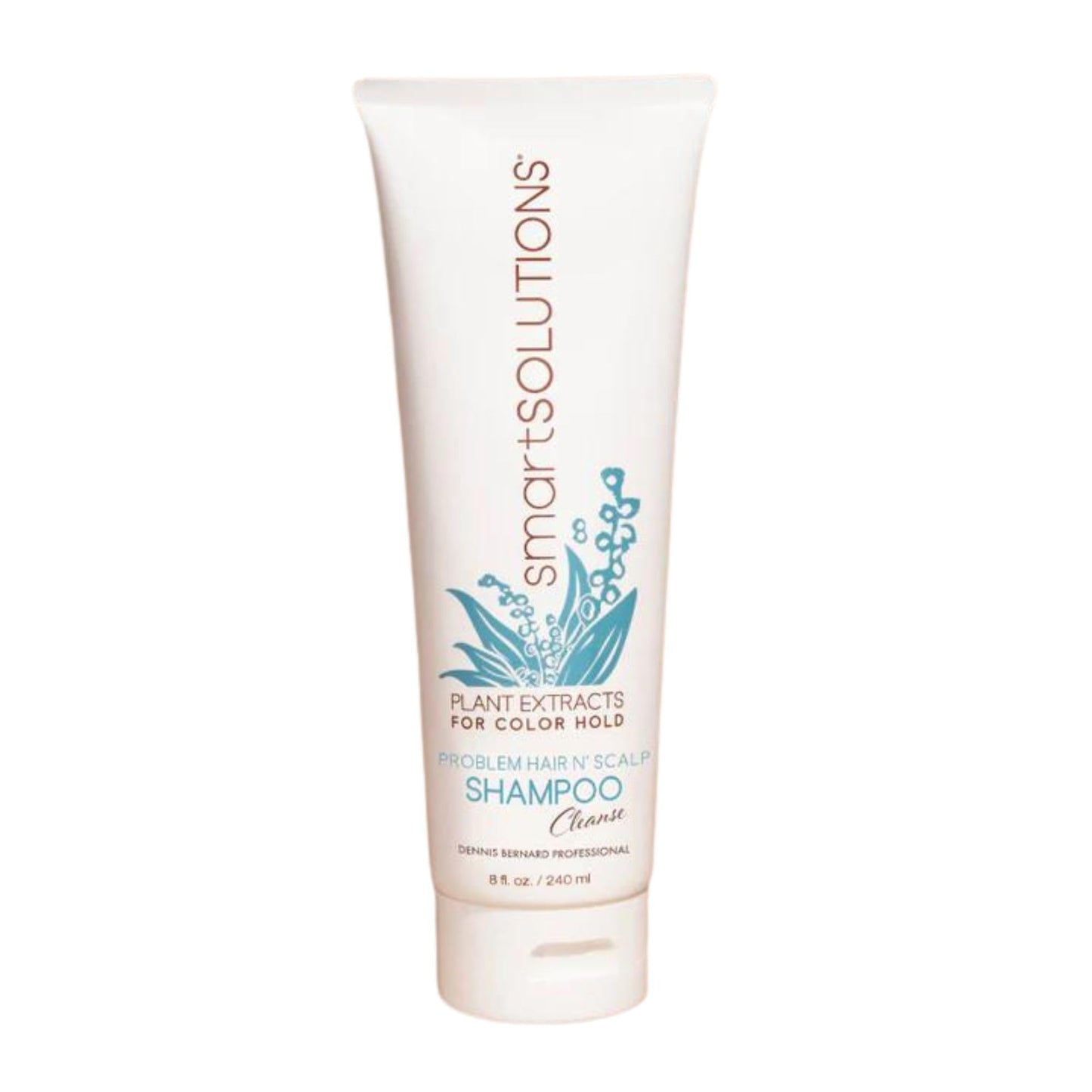 SMART SOLUTIONS Problem Hair N' Scalp Shampoo, 8oz | Paraben-Free | Protects Color | Dandruff Fighter