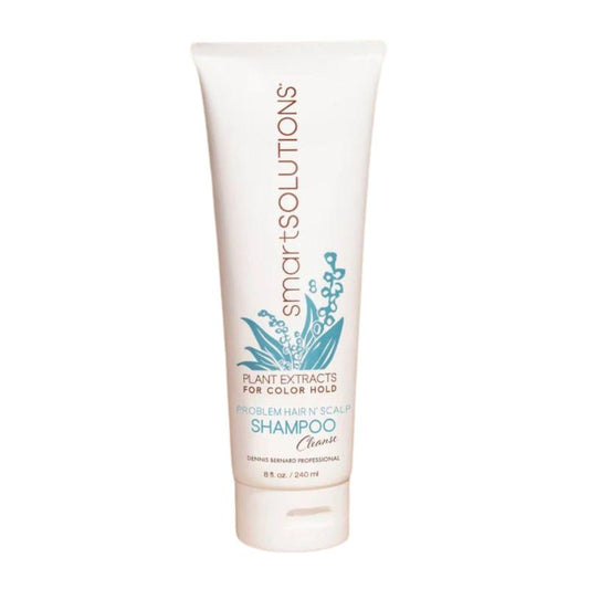 SMART SOLUTIONS Problem Hair N' Scalp Shampoo, 8oz | Paraben-Free | Protects Color | Dandruff Fighter