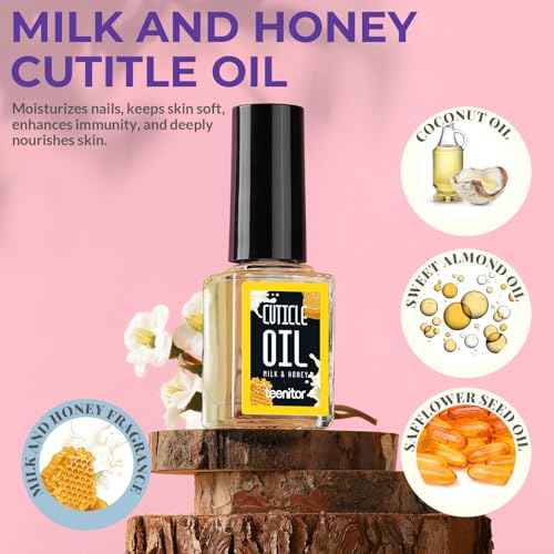 Teenitor 10Pcs Nail Soaking Bowl Kit 2 Soak Off Bowl Nail Soaking Bowl Acetone Proof Soak Off Gel Polish Remover Bowl, Manicure Bowl Cuticle Peeler Scraper Cuticle Oil Nail File and Buffer Nail Brush