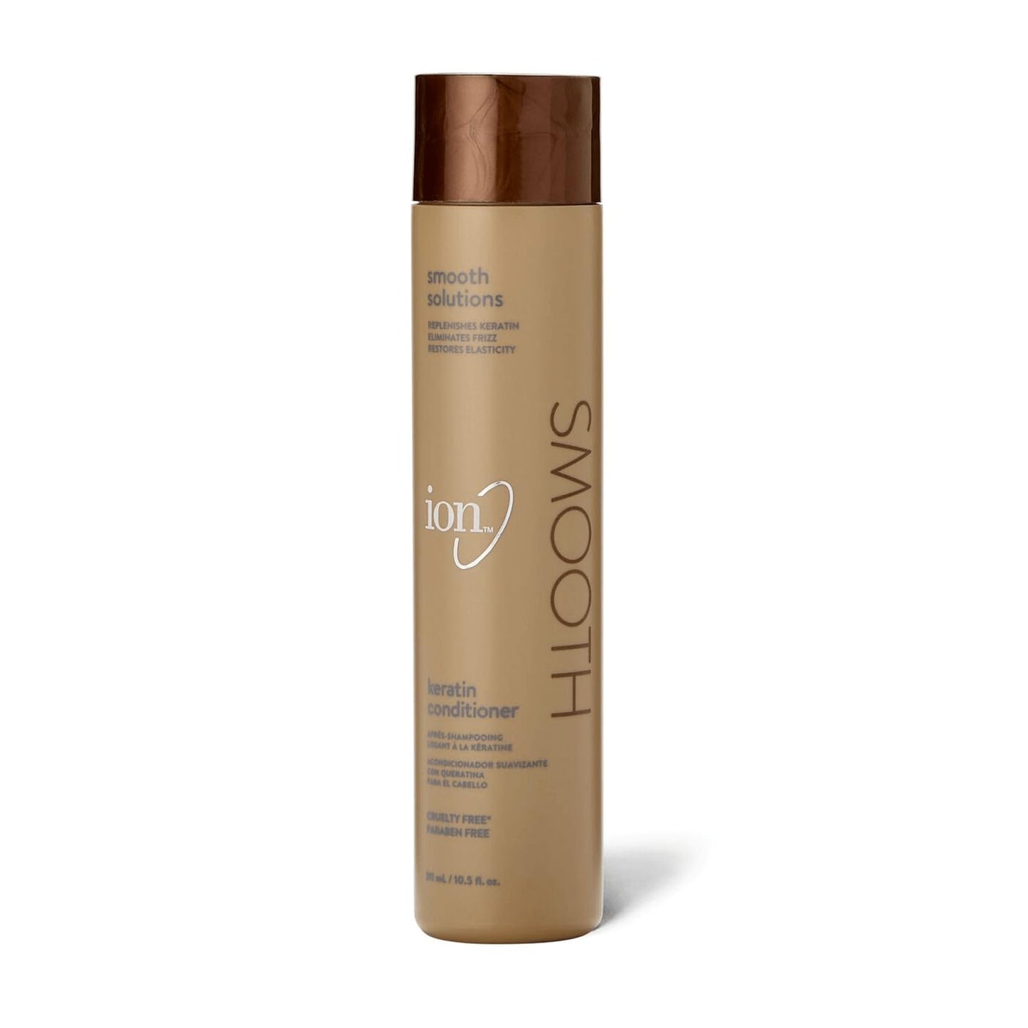 ion Keratin Smoothing Conditioner, Sulfate free, eliminates frizz and strengthens, 10.5 oz