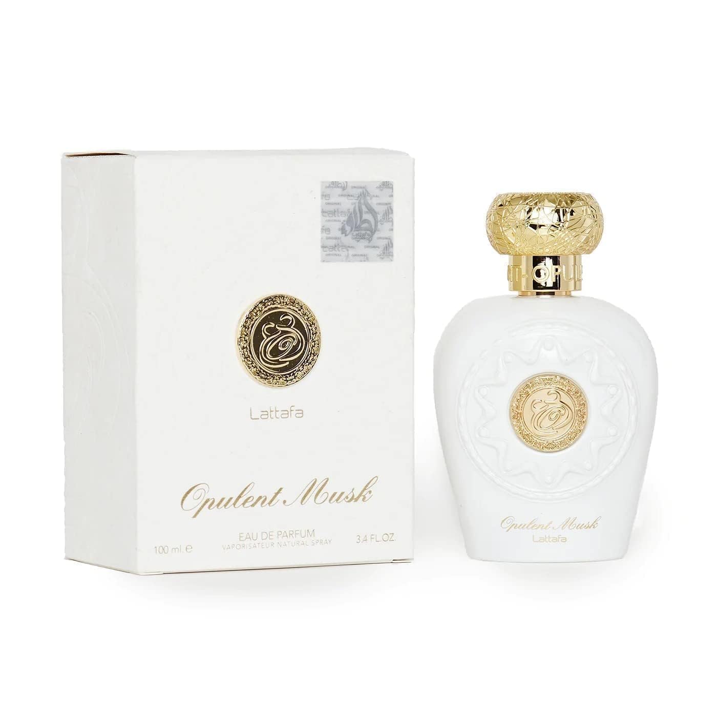 Lattafa Opulent Musk for Women Eau de Parfum Spray, 3.4 Ounce (Pack of 2)