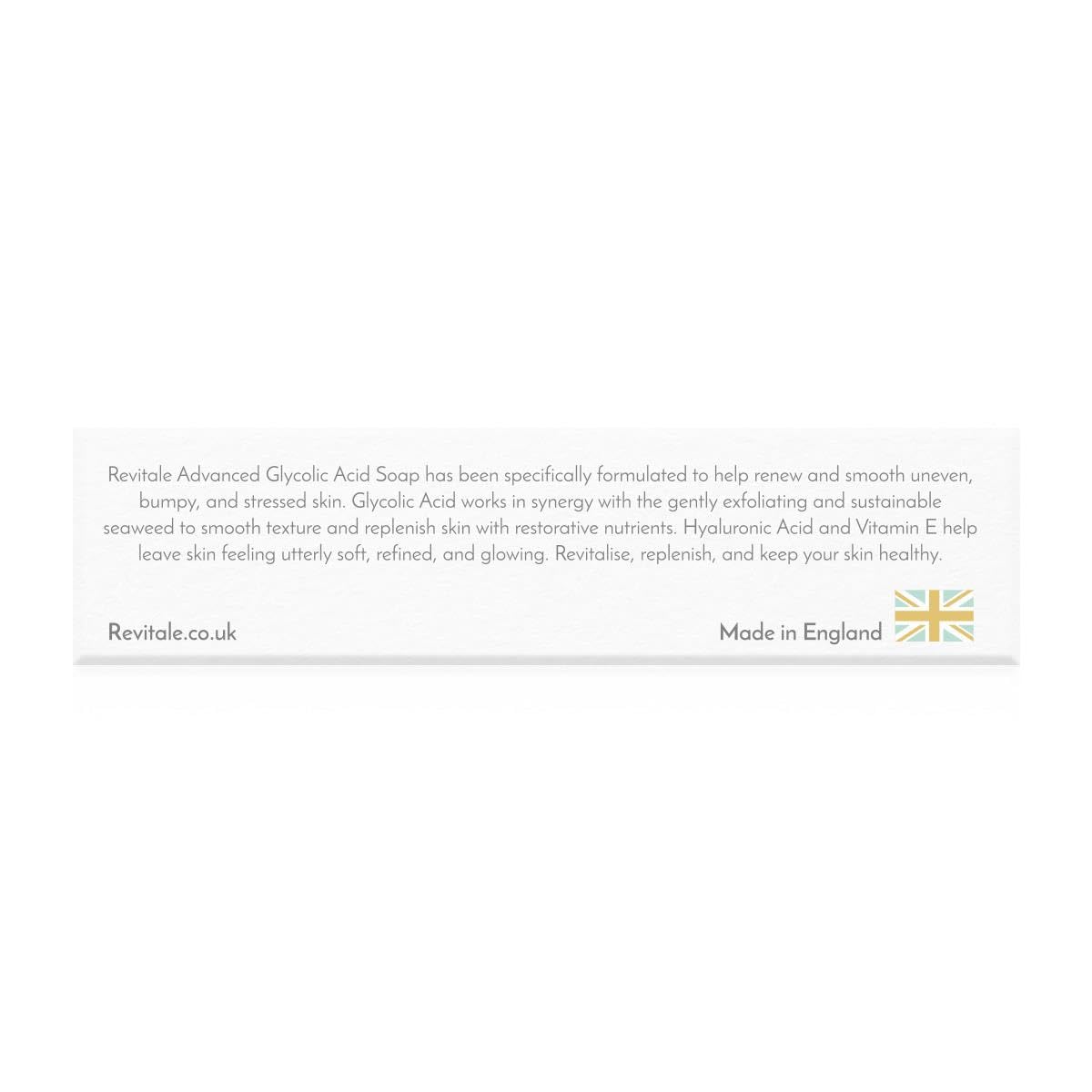 REVITALE Advanced Glycolic Acid Soap – Soften, Glow, Resurface & Renew Bar