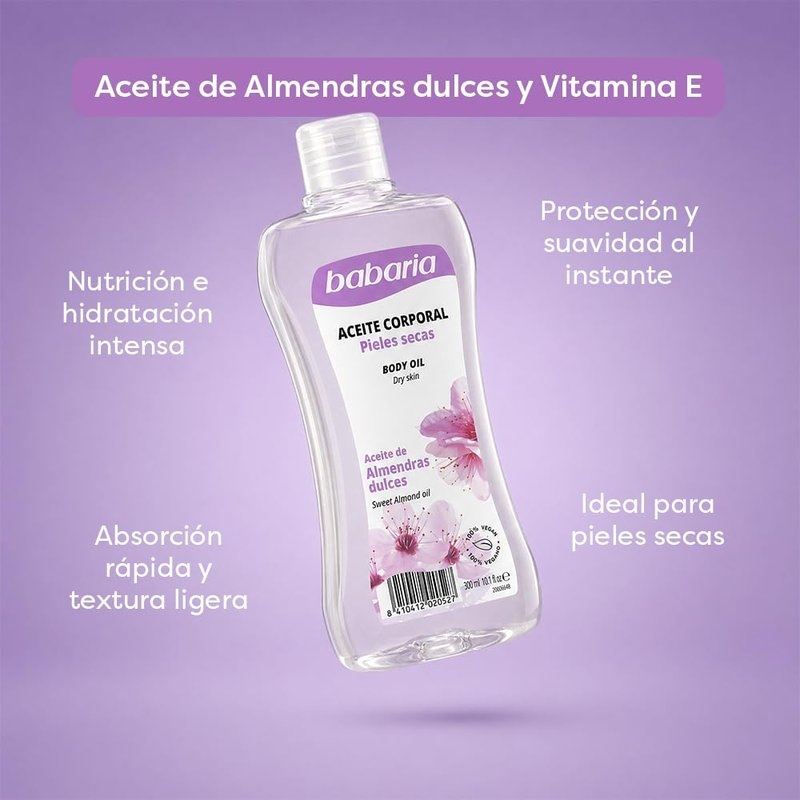 ALMENDRAS DULCES aceite corporal PS 300 ml
