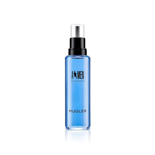 Mugler A*Men Eau de Toilette | Long-Lasting Men's Cologne with Woody & Ambery Notes, Patchouli & Coffee Extract