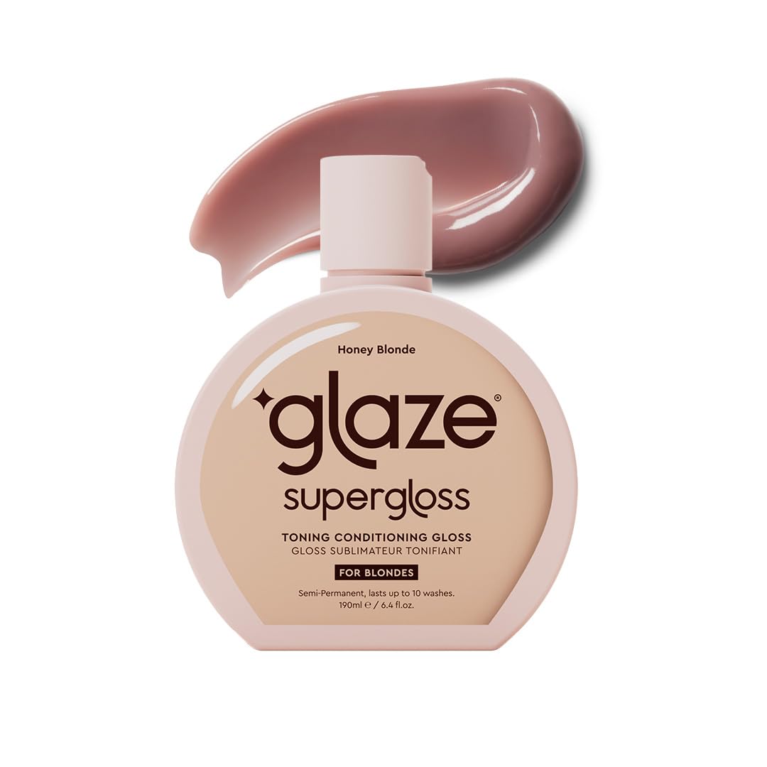 glaze Super Color Conditioning Gloss 6.4fl.oz (2-3 Hair Treatments) Award Winning Semi-Permanent Hair Dye. No mix, no mess hair mask colorant - guaranteed results in 10 minutes