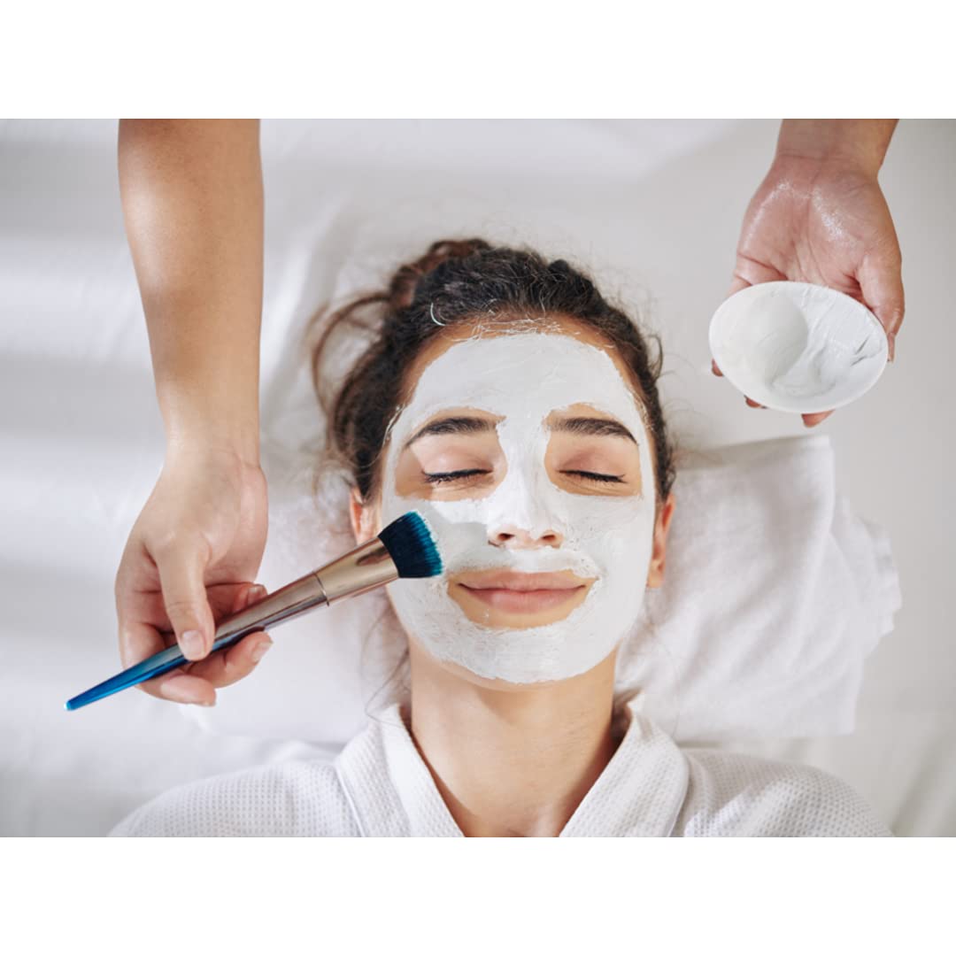 HalalEveryDay White Kaolin Clay Powder 2 lb Cosmetic Grade 100% Natural DIY Facial & Body Mask Gentle Cleanser & Exfoliant for All Skin Types Great for Soap Making & Bath Bombs (Pack of 2)