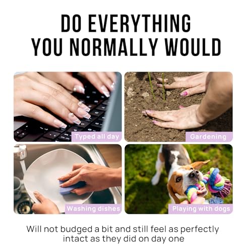 BTArtbox Press On Nails Almond - Fall Press on Nails Meidum Chrome Nails, Light Weight & Fit Perfectly, Fake Nail with Nail Glue, Brown Glue On Nails in 15 Sizes, Chocolate Glazed