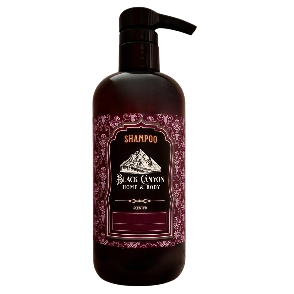 Black Canyon Brown Sugar & Fig Scented Argan Oil Hair Shampoo, 16 Oz