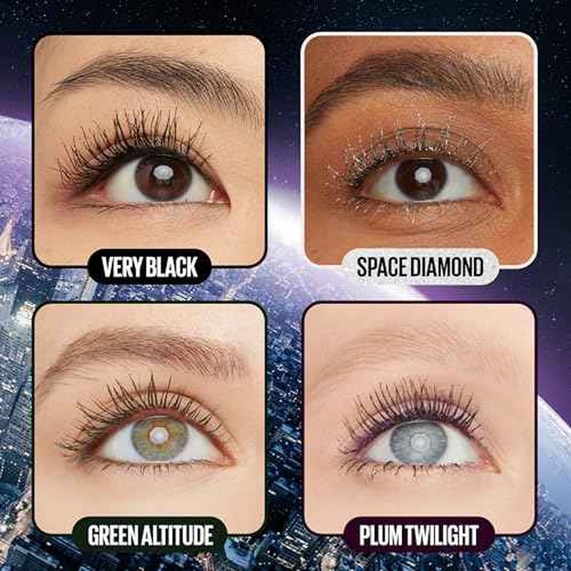 Maybelline Lash Sensational Sky High Washable Mascara, Volumizing, Lengthening, Defining, Curling, Multiplying, Buildable Mascara Make Up Formula, Plum Twilight, 1 Count