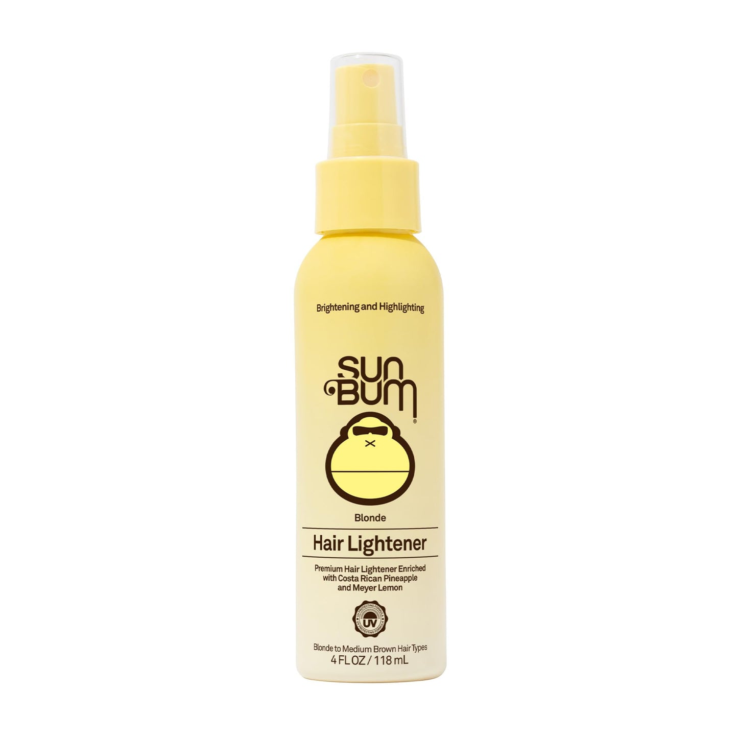 Sun Bum Original SPF 30 Sunscreen Scalp and Hair Mist 2 OZ Blonde Formula Hair Lightener 4 oz Spray Bottle Blonde Hair Types Bundle