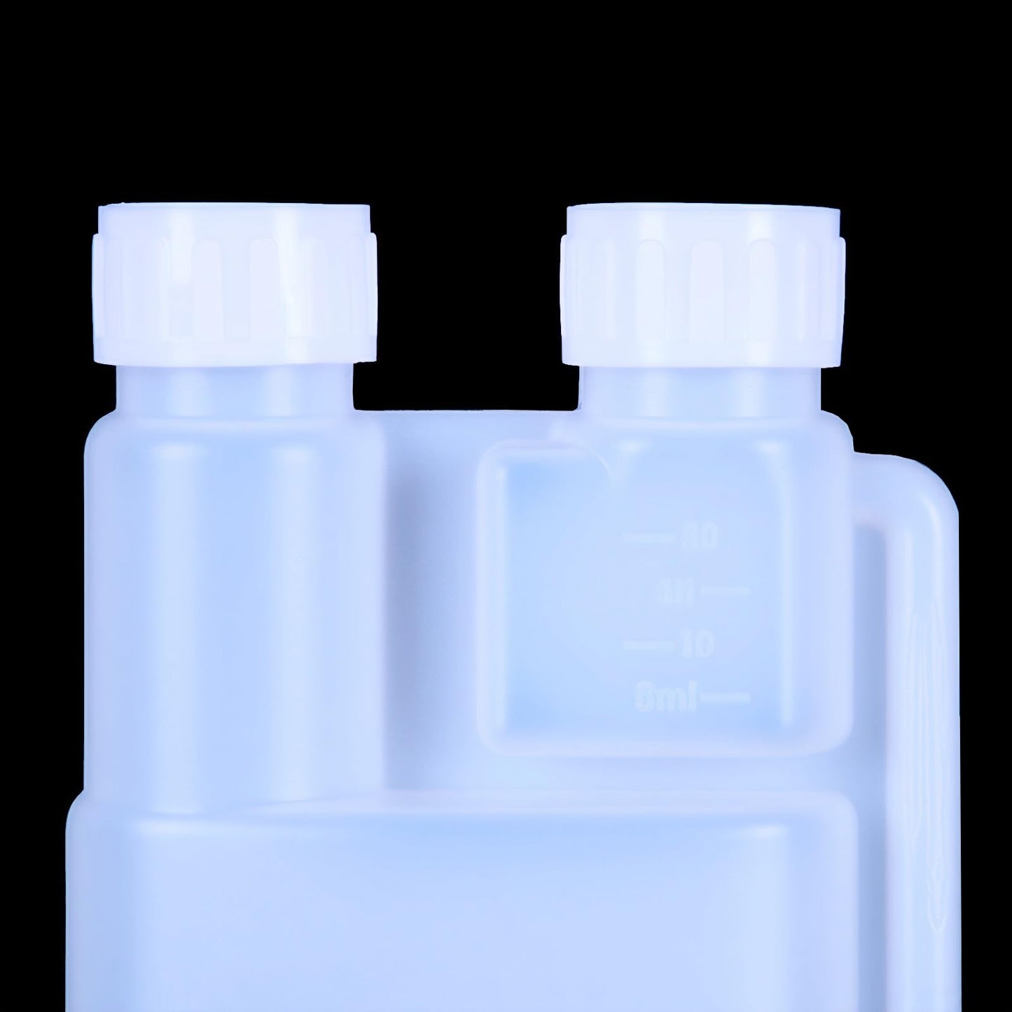 GOWARM 2 Pack Standard Squeeze Shot Bottle - HDPE Plastic Flask for Liquor, Portable Dispenser with Free Funnel (32OZ(1000ml) & 1.2OZ(30ml))
