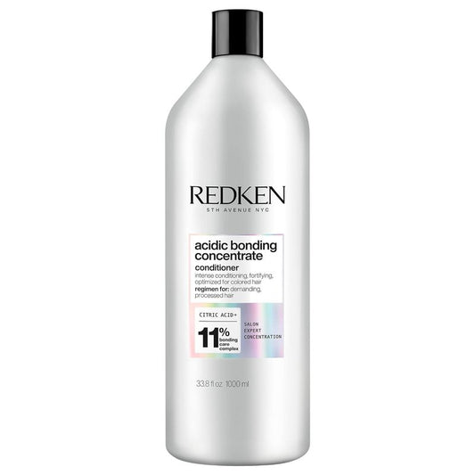 Redken Acidic Bonding Concentrate Conditioner - Repair Damaged Hair, Strengthens Weak Strands, Sulfate-Free, With Citric Acid