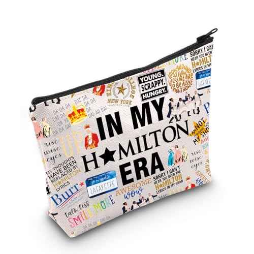 WCGXKO American Musical Gift In My Musical Makeup Bag Theater Lover Gift (HMusical Bag)