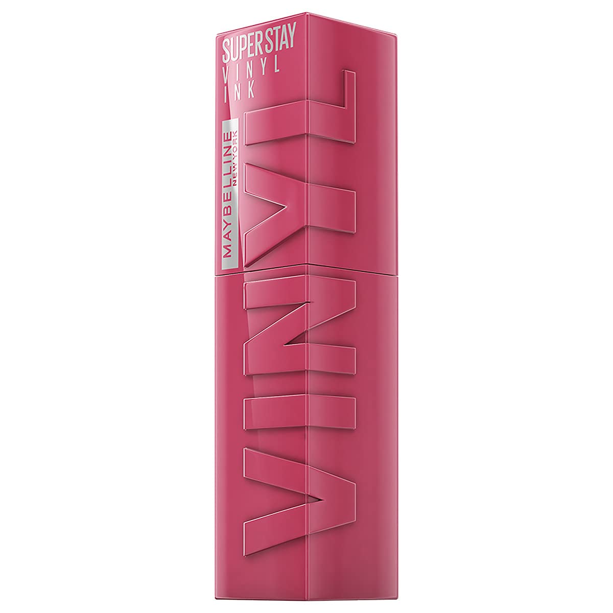 Maybelline Super Stay Vinyl Ink Longwear No-Budge Liquid Lipcolor Makeup Bundle with Peachy 0.14 fl oz and Coy 0.14 fl oz
