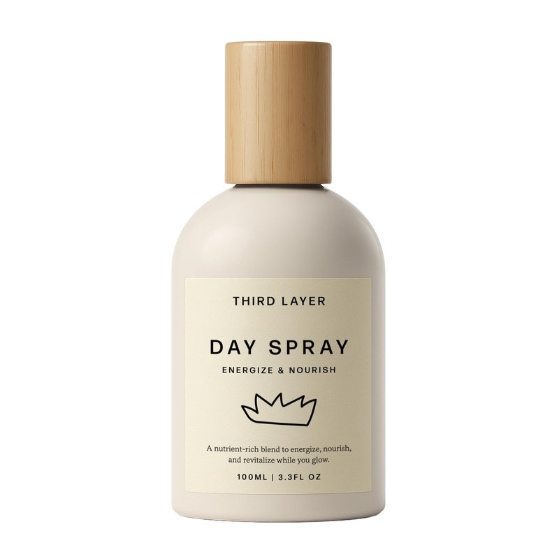 Fast-Absorbing Body Oil Spray - Warm Vanilla & Sandalwood Scent | Jojoba, Moringa & Green Coffee - 3.3 fl oz