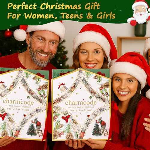 Makeup Advent Calendar 2025, 24 Days Christmas Countdown Calendar Gift Set for Adult Women Teen Girls, Xmas Holiday Beauty & Cosmetic Surprise Make up Kit for Women Full Kit