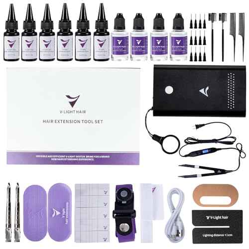 V Light Hair Extension Machine Kit