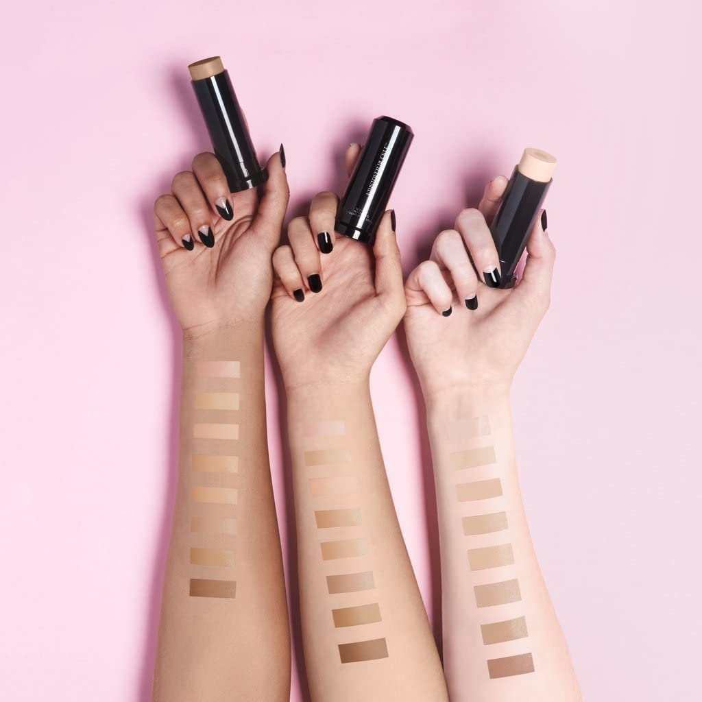 KRISTOFER BUCKLE Triplicity® Perfecting Foundation Stick, 0.4 oz. | Primes Skin, Provides Buildable Coverage & Has A Soft-Focus Effect | Deep