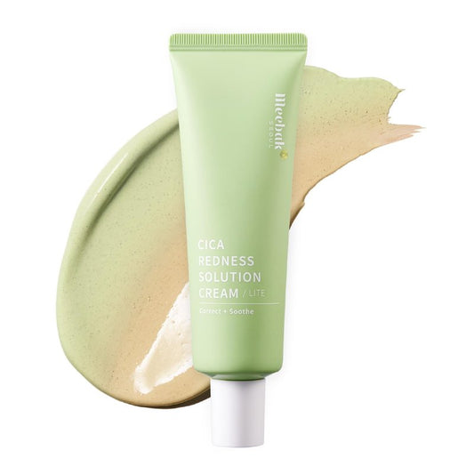 Cica Redness Solution CC Cream - Green Color Correcting Tinted Moisturizer w/ Niacinamide & Centella Asiatica | For Sensitive Fair to Medium Skin