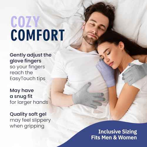 Dr. Frederick¡¯s Original Moisturizing Gel Gloves ? Deep Moisturizing and Fast Relief for Dry Hands ? Touchscreen-Friendly ? Mango Butter, Shea Butter, Jojoba, & Coconut Oil (Lilac Leisure)