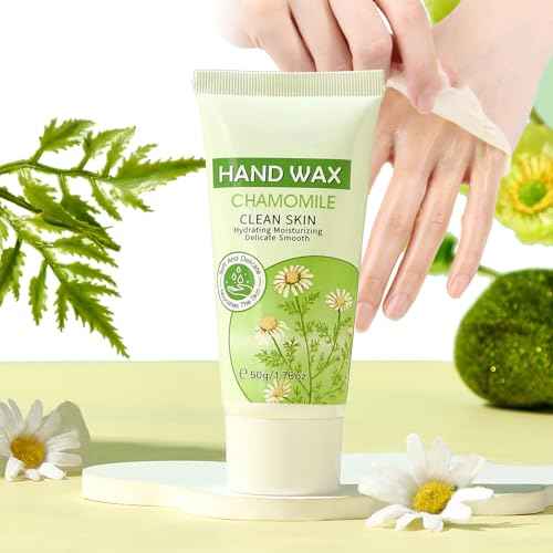 Chamomile Peel Off Hand Mask - 1.7oz Moisturizing & Exfoliating Hand Care with Natural Botanical Extracts, Nourishing Formula for Soft, Smooth Skin