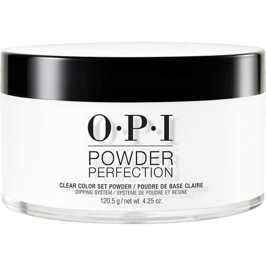 OPI Powder Perfection Clear Color Set | Color Setting Nail Dipping Powder | 4.25 oz