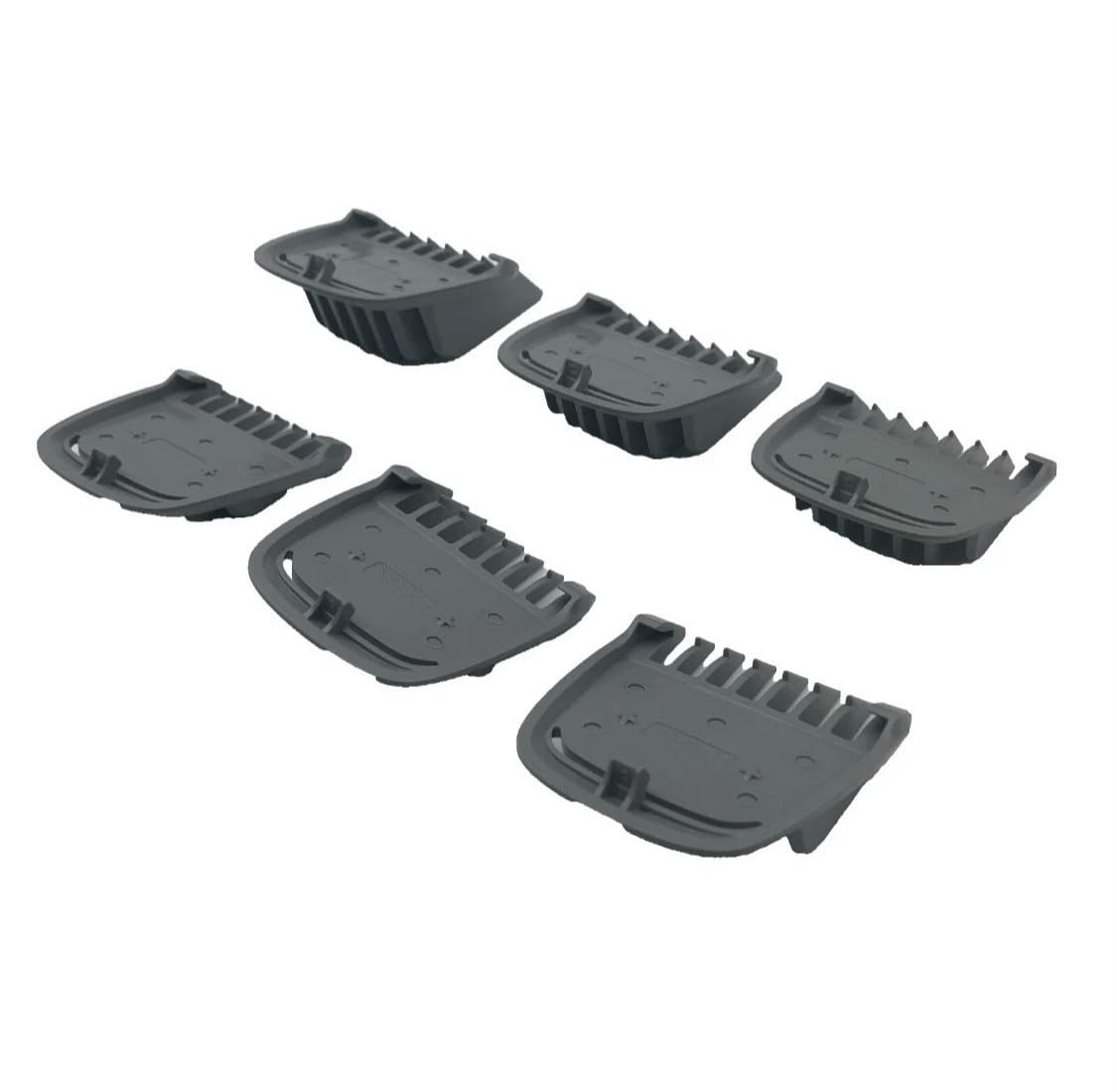 Trimmer Replacement 6-Piece Set - Haircut Guide Guard Comb for 41mm T Blade | Compatible with Philips Norelco Multigroom