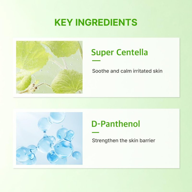 Real Centella Cica Toner Pads - Soothing Cooling Pads with Panthenol for Hydration & Redness Care | 80 Sheets