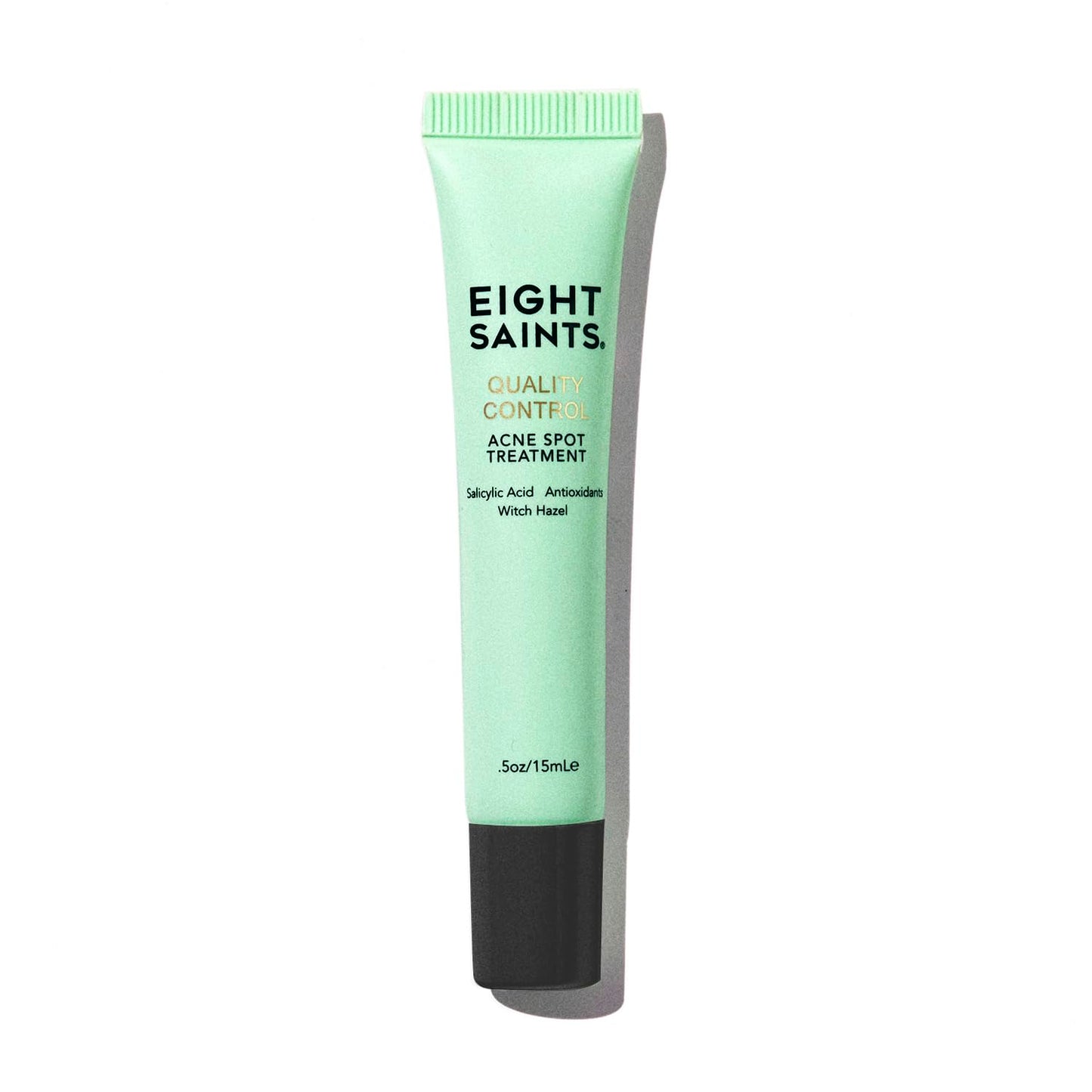 Eight Saints Quality Control Acne Treatment For Face Pimples and Zits with 2% BHA Salicylic Acid, Witch Hazel, and Antioxidants, Acne Spot Treatment, Fast Acne Relief, 0.5 Ounce