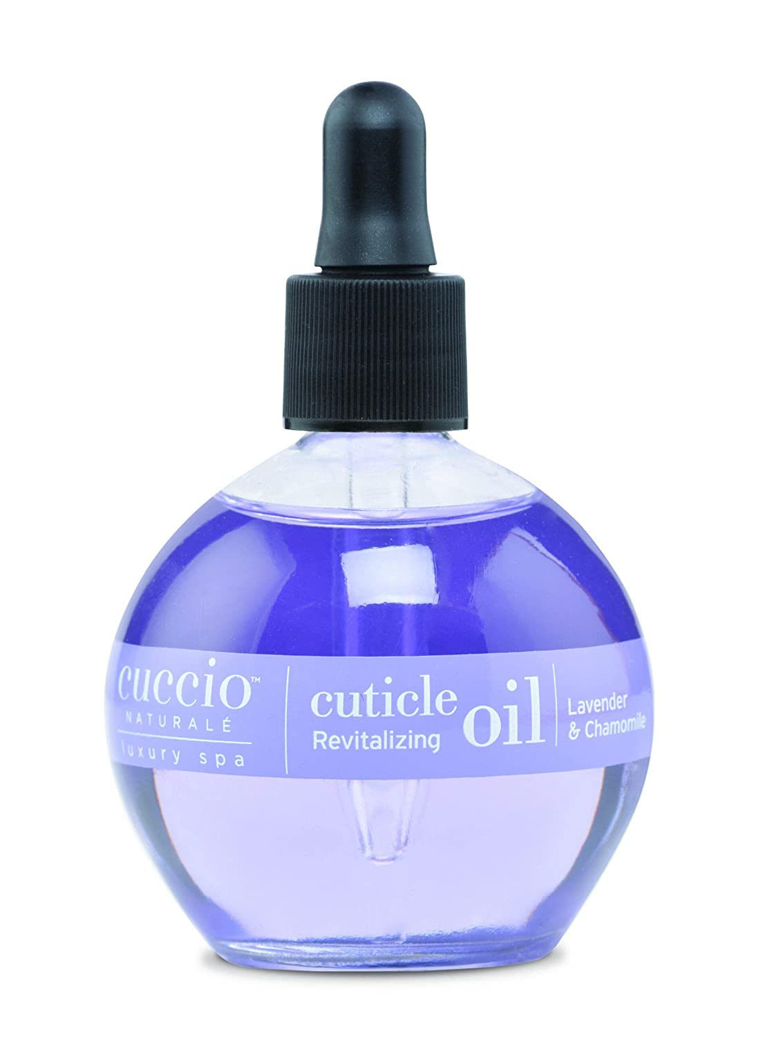 Cuccio Naturale Revitalizing Hydrating Cuticle Oil - Repair Damaged Skin & Nails - Vanilla Bean & Sugar - 2.5 Oz (Pack of 2)