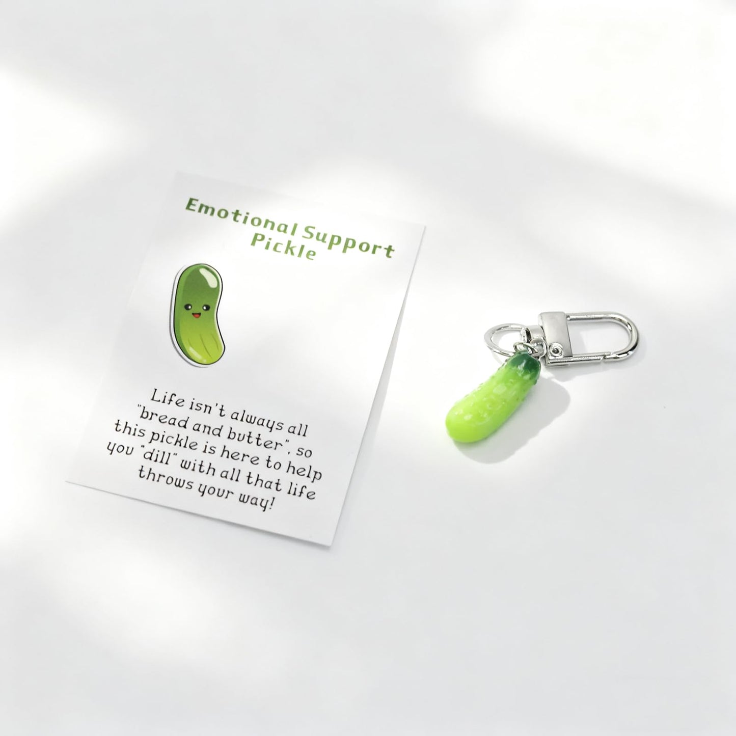 WIDEAL Pickle Gifts for Women - Funny Pickle Lovers Gifts for Women with Tote Bag Pickle Themed Basket - Birthday, Christmas, Thank You Presents for Mom, Teacher, Friend, Sister, Niece (Pickle)